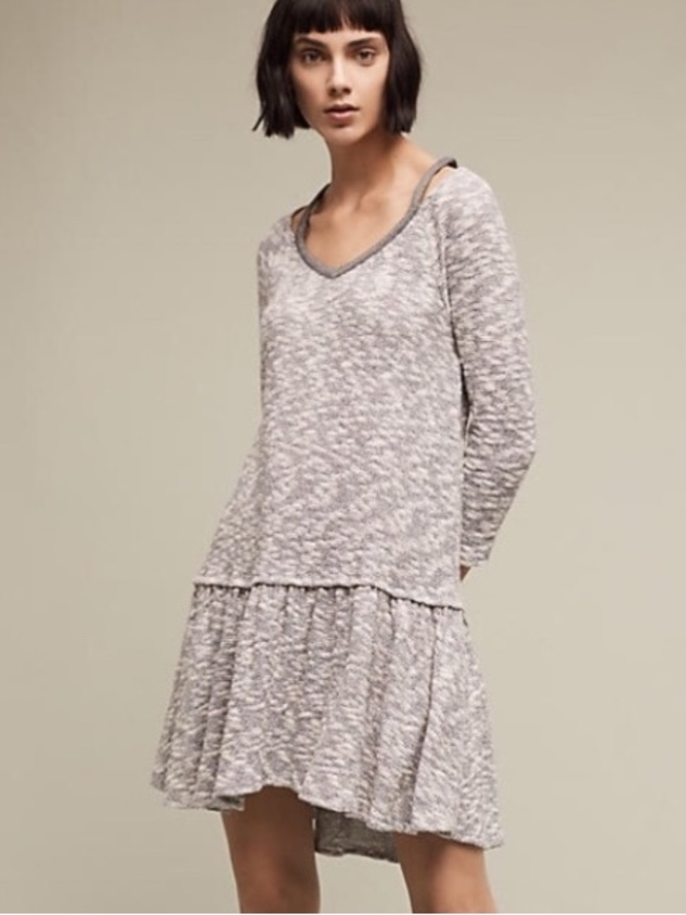 Anthropologie Textured Anka Dress Saturday Sunday small new
